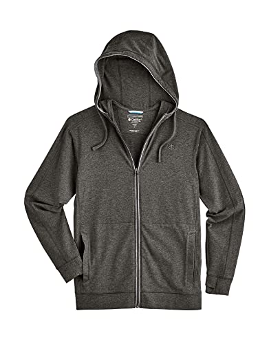 Coolibar UPF 50+ Men's LumaLeo Zip-Up Hoodie - Sun Protective2