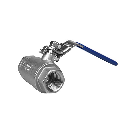 Cowin Brewing 3/4" 2PC 304 Stainless Steel Ball Valve Full Port