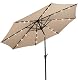 Relax4life Sonnenschirm mit LED-Beleuchtung