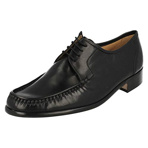 Grenson - Zapatos de Cordones para Hombre Negro Negro