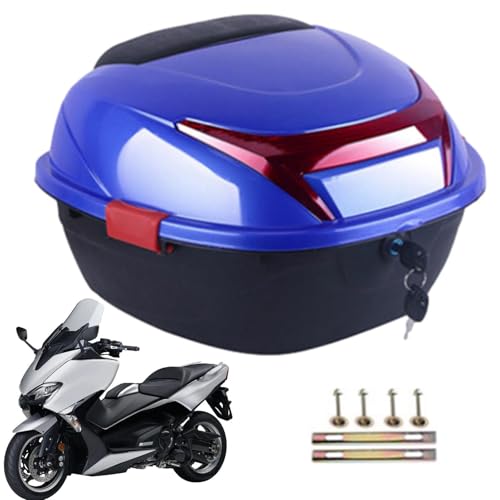 Maletero para motocicleta, fácil de instalar, ampliamente utilizado, elegante, innovador, equipaje, motocicleta, conveniente, almacenamiento grande, impermeable, sombreros, zapatos y otros artículos