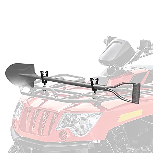 kemimoto ATV Gun Mount, Gun Holder for ATV, Bow Tools Rack with Rubber