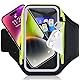 Razobws Sporttelefon Armband, Handlich mit Kopfhörer Tasche, 6,9 Zoll Handyhalter Armtasche für iPhone 16 15 14 13 Pro Max Galaxy S25 S24 S23 mit Kopfhörer Schlüsseltasche zum Joggen Laufen Jogging