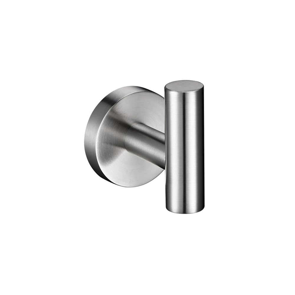 VVW&LIU Chrome Stainless Steel Beautiful Wall Hook Toilet Paper Holder Towel Bar Bathroom Accessories,Hook