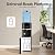 Top Loading Water Dispenser with Hot Cold and Room Temperature, 5 Gallon Bottle Compatible, Stainless Steel Heating Tank, Child Safety Lock, Energy Saving Water Cooler for Home Office