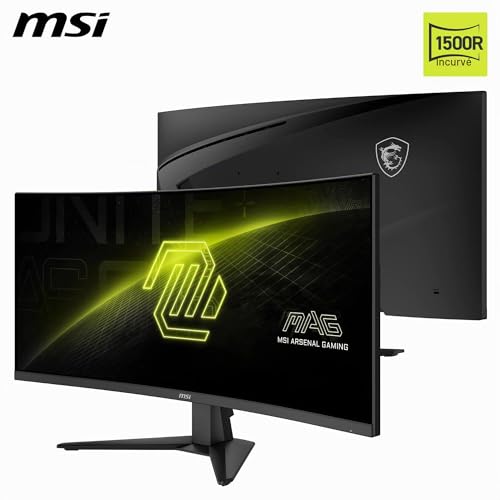 MSI MAG 346CQ écran plat de PC 86 4 cm 34 3440 x 1440 pixels UltraWide Dual Quad HD LCD Neuf - vue 6
