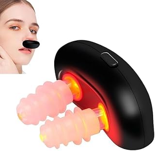 Portable Infrared Nasal Light Therapy Device, Black, USB Rechargeable, Battery Powered, Red Light Treatment for Sinus Reli... Price In India