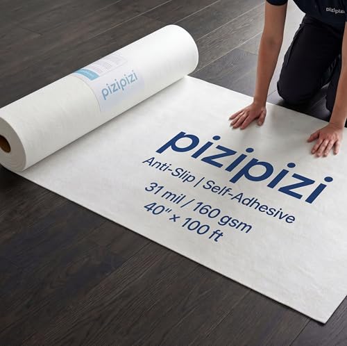 40x100 Temporary Floor Protection Self-Adhesive Floor Covering 333 sqft