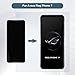 E-yiiviil Replacement LCD Display Touch Screen Digitizer Assembly Compatible with Asus Rog Phone 7 AI2205_C 6.78 with Tools（Black）