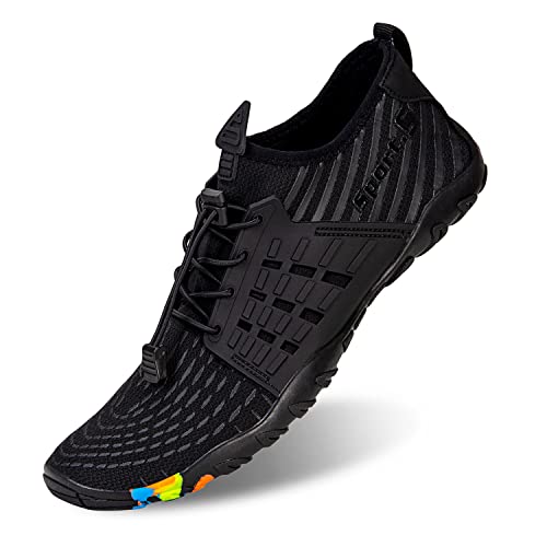 Image of WateLves Water Shoes Mens Womens Beach Swim Shoes Quick-Dry Aqua Socks Pool Shoes for Surf Yoga Water Aerobics