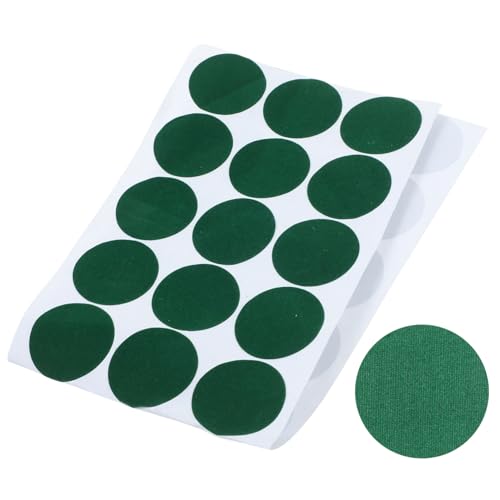 VICASKY 1 Sheet Billiard Table Marker Patch Green Snooker Tablecloth Repair Sticker for Pool Table Maintenance Durable Pe Material Compact Maximum Adhesion for Billiard Accessories