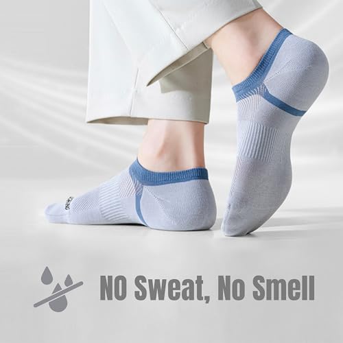 Image of Sockscarving No Show Cotton Multi Colour Socks | Pure Premium Cotton for Men and Women Socks | Stretchable Free Size Anti Odur Sweat Free Anti Slip