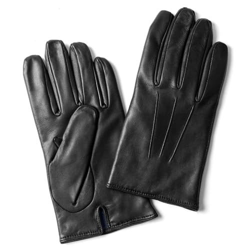 MEROLA 手袋 レザー ペッカリー カシミヤ