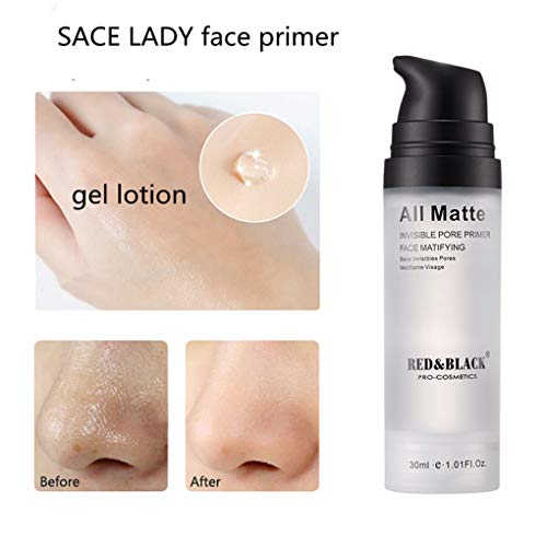 Matte Makeup Base Primer For Face Sacelady Face Primer For Oily Skin - Pore Minimizer, Oil Control Make Up Primer To Hide Wrinkles And Fine Lines - Cruelty Free Cosmetics - 1.01Fl Oz #TOP7