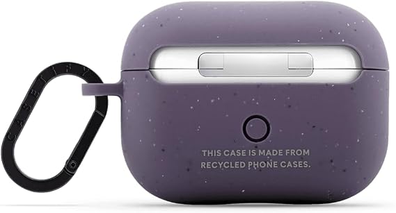 CASETiFY Bounce AirPods Pro (3rd Gen) Case with Ring [Military Grade Drop Tested / 6.6ft Drop Protection/Anti-Scratch] - Matte Lavender