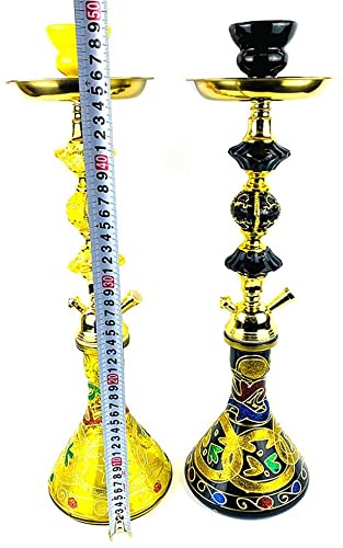 XJHYJS Shisha Set, 50cm Hukahn Single-Tube-legierungshuka, Geeignet Für Familien, Ausländische Hotels, Bars, Clubs… – Bild 3