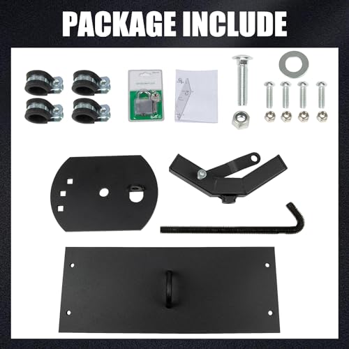 Universal Steel Roof Racks Spare Tire Carriers - for Spare Tires Up to 35" by RANSOTO - Used condition - Image 2