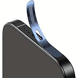 5pcs Phone Dustproof Stickers Speaker Dust Protector Speaker Mesh Anti Dust Proof Adhesive Cover for iPhone 16 Pro Max /16 Pro/iPhone 15 Pro / 15 Pro from iPhone 12 to iPhone 16 Series (Blue)