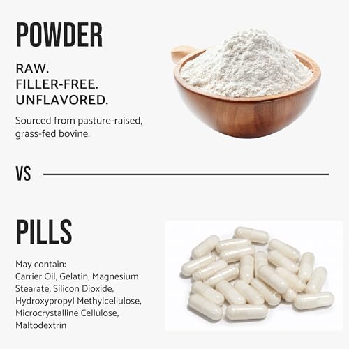 Image of Bovine Collagen Peptides Powder, 5 lb, Hydrolyzed Type I & III Protein, Grass-Fed Pasture-Raised Source, Unflavored Collagen Supplement Paleo-Friendly for Active Lifestyles & Wellness Non-GMO, 2268g
