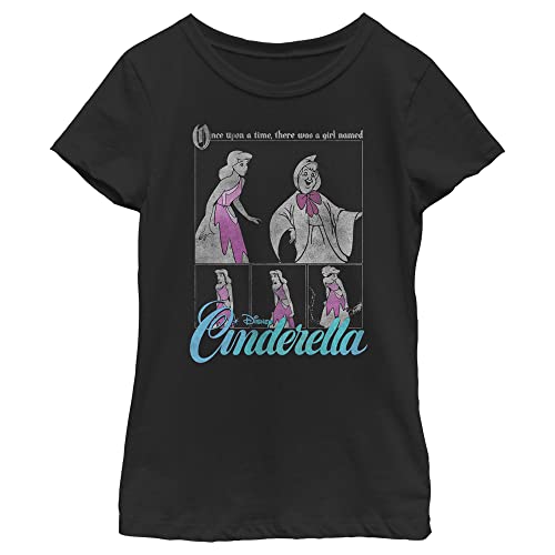 Disney Girl's Grunge Cinderelli T-Shirt