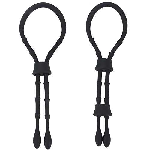  XaiYimee Anneaux en Silicone Souple et Extensi...