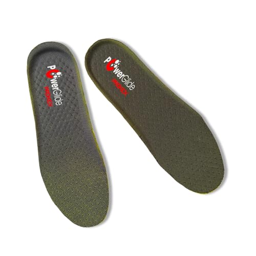 Prokick Power Glide EVA Foam Unisex Shoes Insole | Anti-Slip Soft Performance Insoles | All-Day Comfort and Support for Any Shoes whether you're walking, running, or playing sports | 1 Pair - 9 UK