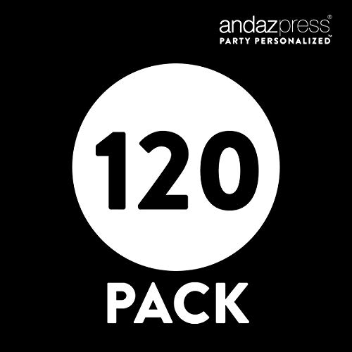 Andaz Press Personalized Round Small Business Sticker Labels, 120-Pack, Custom Handmade By, Name, Website, Packaging Stickers #TOP4