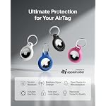 Belkin Apple AirTag Holder Keychain with Key Ring, Scratch-Resistant - Image 2