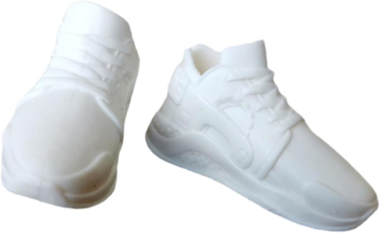 16 Mans Shoes Casual For Doll Boy Men Featuring Unique Realistic Details Captivating Doll Collectors Imagination Scene Photo Prop Pretend Play Toy Comfort, White, casual shoes