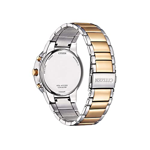 CITIZEN Stainless Steel Analog Green Dial Men Watch-At2244-84X, Green Band - Image 3