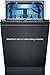 Siemens SR65ZX22ME iQ500 Smarter Geschirrspüler Vollintegriert, 45 cm, Besteckschublade, schnelles und energieeffizientes Trocknen, extra leise, aquaStop, varioSpeed Kurzprogramm, Innenbeleuchtung