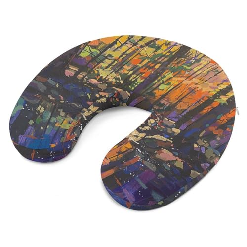 Almohada cuello espuma viscoelástica tamaño único miniatura 6