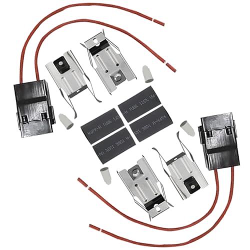 RR109 Range Burner Eye Receptacle Kit for Whirlpool, 5304521730 Universal Stove Element Plug Block Terminal for Electrolux Frigidaire Kenmore Kelvinator Crosley Gibson ERR117 330031 WB17X210 (2Pack)