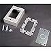 Switch & Receptacle Box, 1-Gang, 120V, 15A, 4-5/8