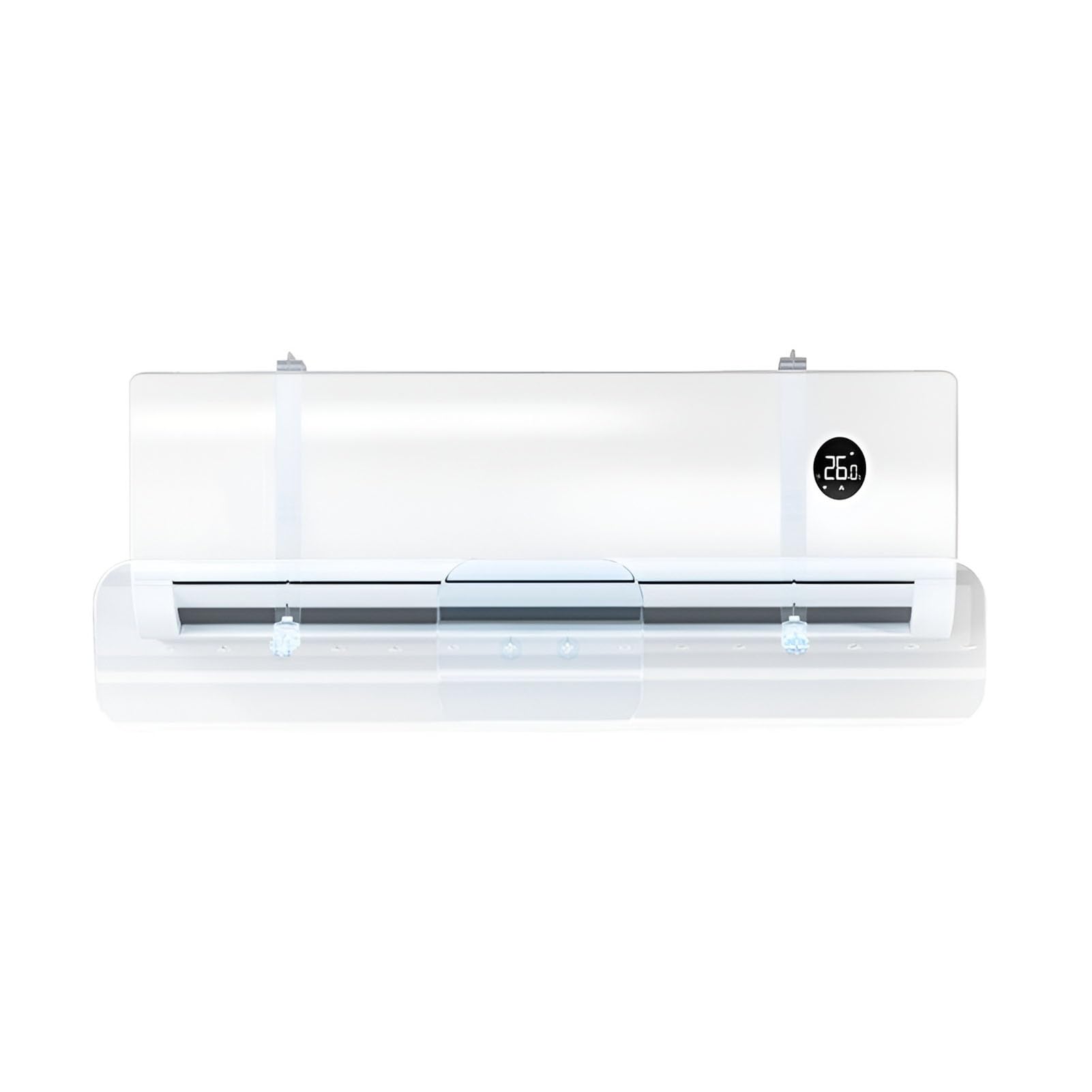 Transparent Air Conditioner Deflector, Retractable AC Vent Deflector
