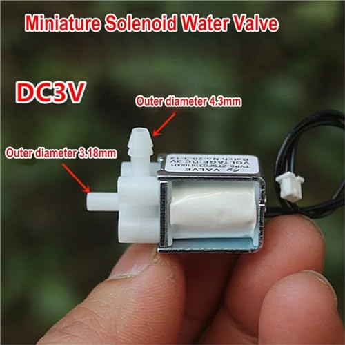 Électrovanne d'eau DC 3 V 0420 vanne de contrôle électrique miniature compacte