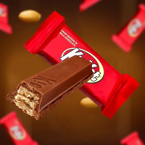 Chocolate Candy Bars, Pack of KitKats in Bulk, Perfect, Tasty and Convenient Miniatures Candy Bars for Sharing with Friends, Family and Guests - 2lb - Thumbnail 5