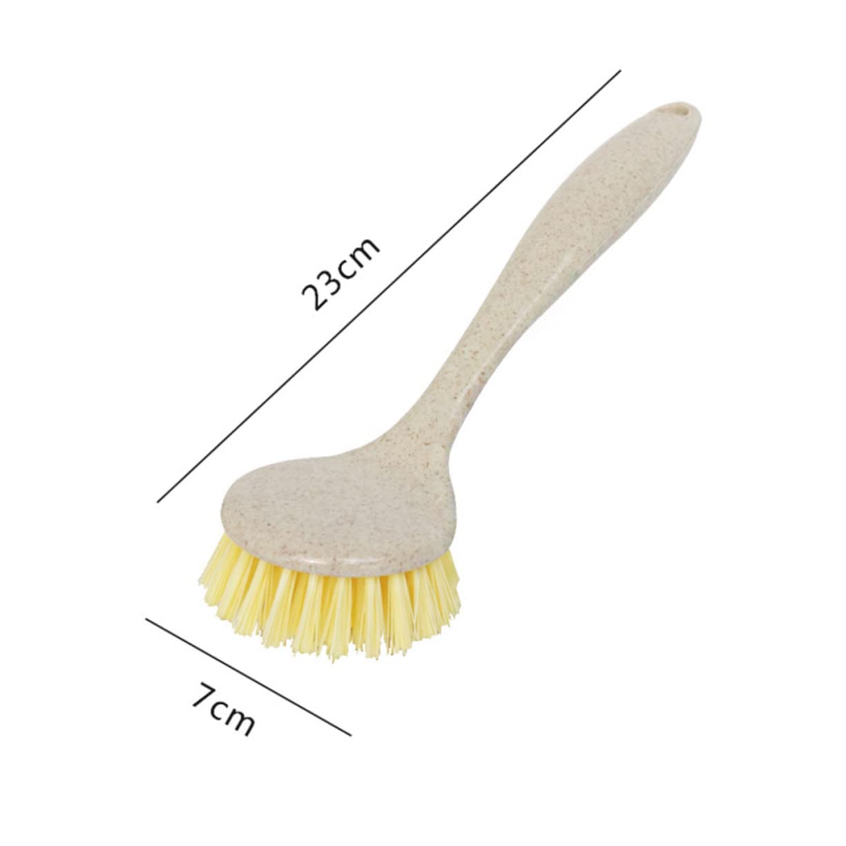 SHERCHPRY Long Handle Pot Brush 3-Pack Dish Cleaning Brush Kitchen Scrubber Dish Washing Tools Non-s Scratch