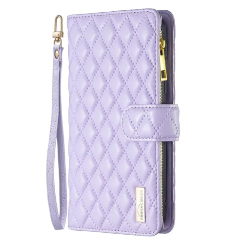 Étui en similicuir violet idéal pour les sorties des femmes et filles