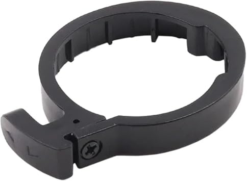 Folding Circle Clasped Guard Ring Buckle Insurance Compatible with Xiaomi M365 Electric Scooter Front Tube Stem Replacement Parts