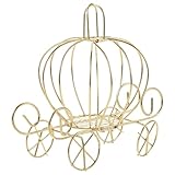 Citrouille en métal pour la fête des récoltes : remplissez-la de petits bonbons pour une jolie présentation, transformez-la en une magnifique boîte à bonbons décorative ou en une jolie décoration de carrosse-citrouille