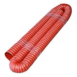Yummsion Tubo Aire Acondicionado Portatil,Conducto De Aire De Silicona Resistente Al Calors