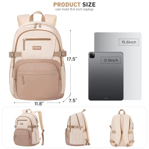 WINDARS Cute USB Backpack for Girls