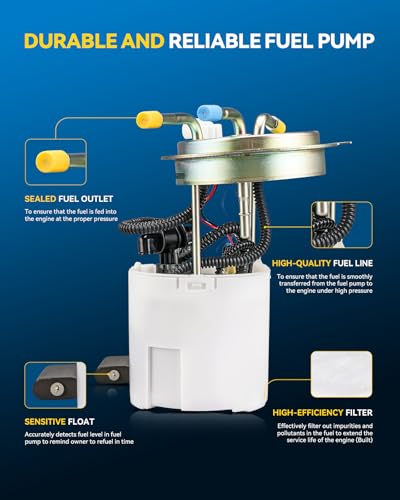 Image of PHILTOP Electric Fuel Pump Assembly FG0374 Fit for Chevrolet Suburban 2500