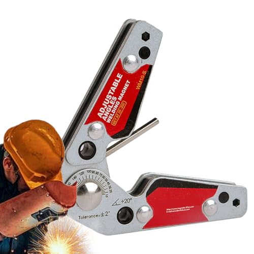 磁気溶接グラウンド ? 強力な磁気ベース、調節可能なはんだ付けホルダー 20° 200° | 自動車、ガレージ、屋根、造船所、建設、産業プロジェクト用の重溶接ポジショニングマグネット