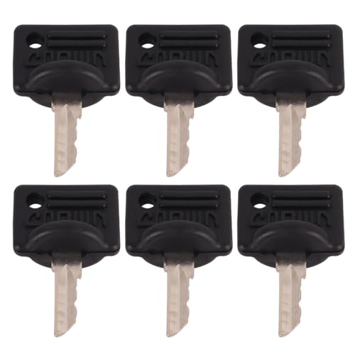 Alide 6 Stück Gabelstapler-Brennschlüssel 107151-001 C250, kompatibel mit PE3000 PE4000 PE4500 WP3000 GPW WAVE Walkies