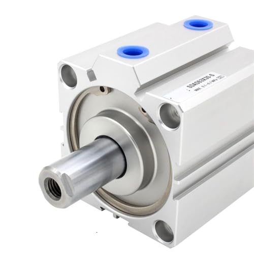 Vérin compact SDAD de 63 mm d'alésage avec double tige guidée pour l'automatisation - 4