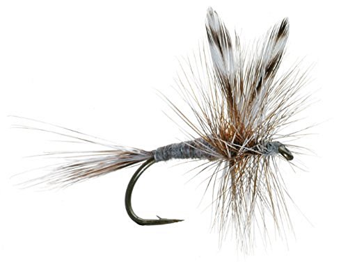 The Fly Fishing Place Basics Collection - Classic Dry Fly Assortment - 10 Dry Fishing Flies - 5 Patterns - Hook Sizes 12, 14, 16 #TOP1