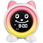 FiveHome Toddlers Sleep Training Clock, Ok to Wake Kids Alarm Clock with Night Light & Nap Timer for Girls Boys