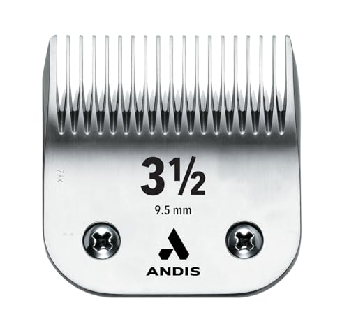 Andis 563873 Ultra Edge Detachable Blade, Size 3-1/2, 9.5mm Cut, Chrome by Andis - Used condition - US$32.29